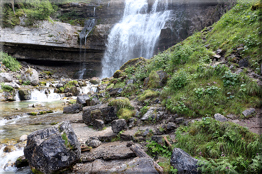 foto Cascate di mezzo in Vallesinella